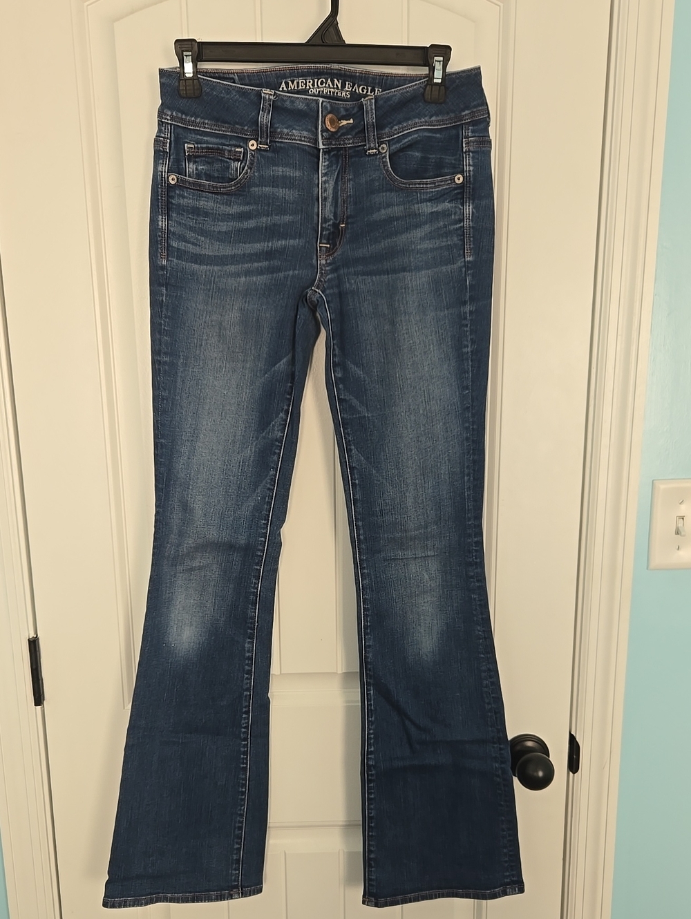 American Eagle Outfitters Women’s Dark Wash Flare Jeans